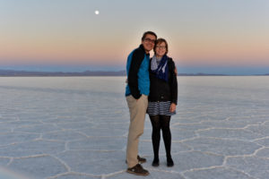 Salar de Uyuni Bolivia Bolivien Salzwüste Saskia Hohe