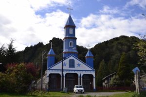 Wooden churches on Chiloe in Chile