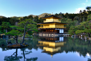 Kinkaku-ji temple Kyoto golden temple