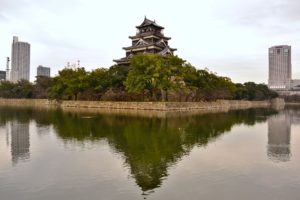 Castle of Hiroshima Japan