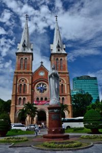 Notre Dame in Ho-Chi-Minh-City / Saigon vietnam