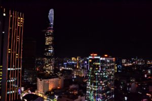 Skyscrapers in Ho-Chi-Minh-City / Saigon Vietnam