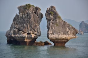 Halong Bay Bucht in Vietnam UNESCO World Heritage