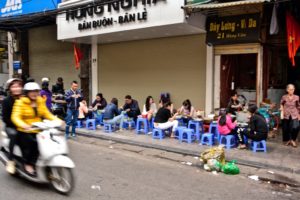 Street Food in Hanoi vietnam
