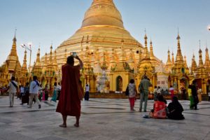 Shwedagon pagode yangon Myanmar Burma