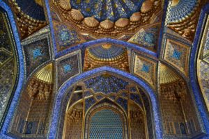 Amir Timurs mausoleum in Samarkand Uzbekistan
