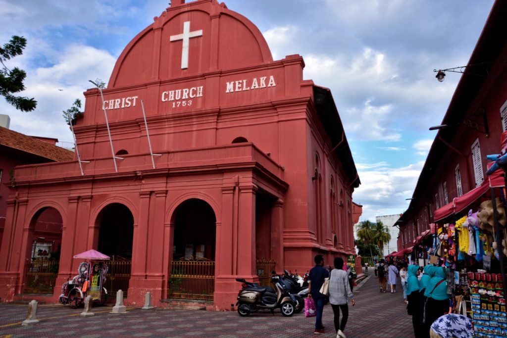 UNESCO Melaka Christ Church - Malaysia Travel Tips